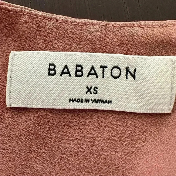 Babaton Everly Camisole V-Neck Old Rose Taupe Women's XS - Picture 8 of 10